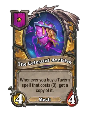The Celestial Archive card