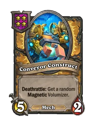 Conveyor Construct card