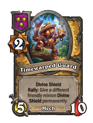 Timewarped Guard card render