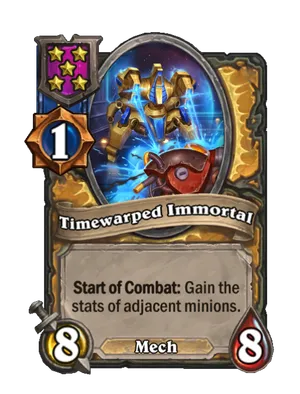 Timewarped Immortal card