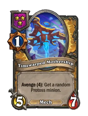 Timewarped Mothership card