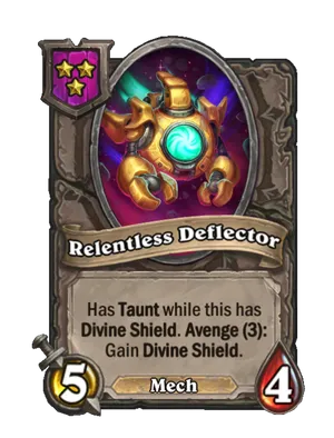 Relentless Deflector card