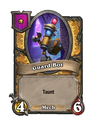 Guard Bot card render