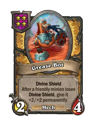 Grease Bot card