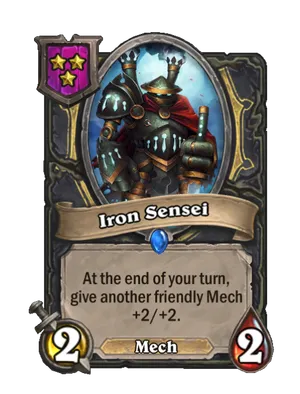 Iron Sensei card render