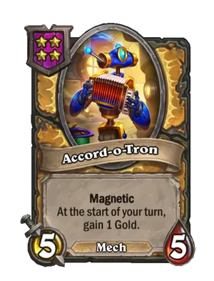 Accord-o-Tron card