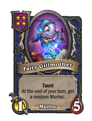 Fairy Gillmother card render