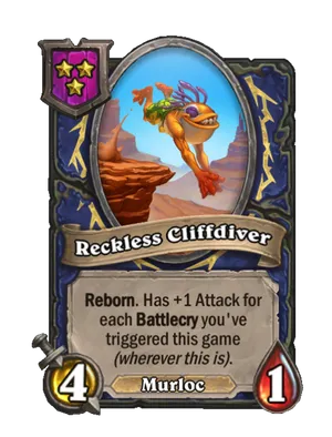 Reckless Cliffdiver card render