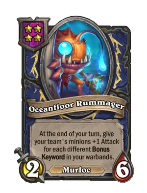 Oceanfloor Rummager card render