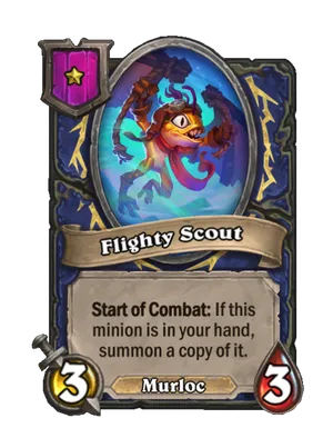 Flighty Scout card
