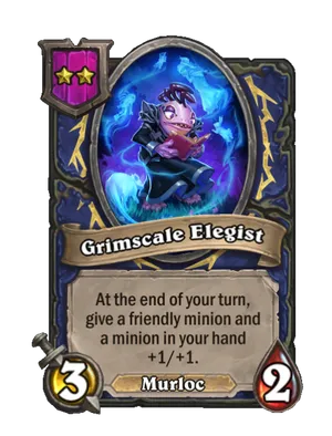 Grimscale Elegist card render