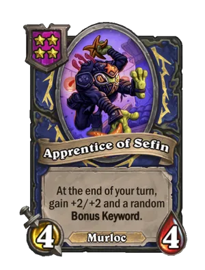 Apprentice of Sefin card