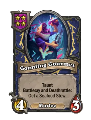 Gormling Gourmet card