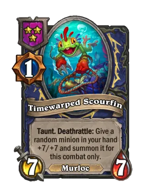 Timewarped Scourfin card