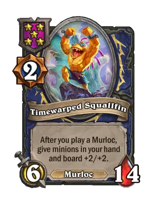 Timewarped Squallfin card