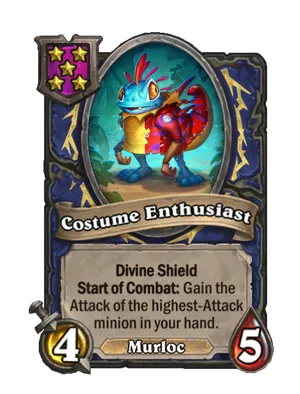 Costume Enthusiast card