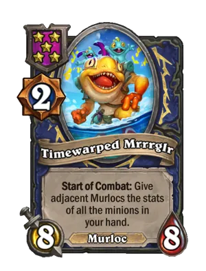 Timewarped Mrrrglr card