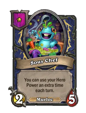 Sous Chef card