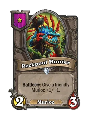 Rockpool Hunter card render