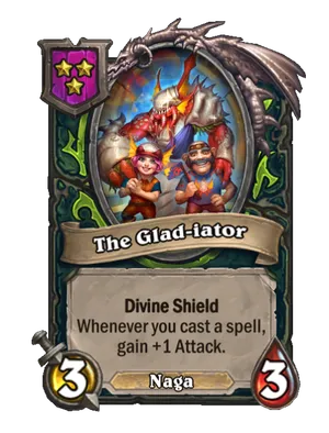 The Glad-iator card