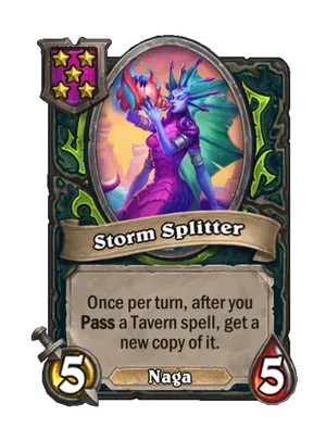 Storm Splitter card