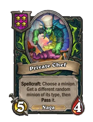 Private Chef card