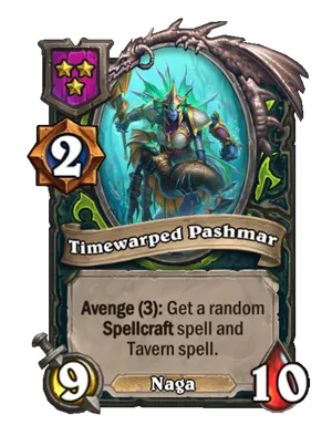Timewarped Pashmar card