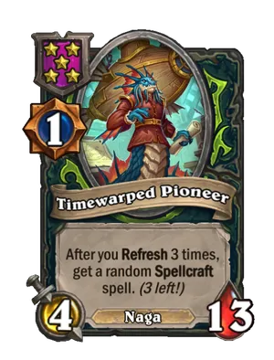 Timewarped Pioneer card
