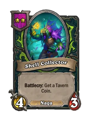 Shell Collector card