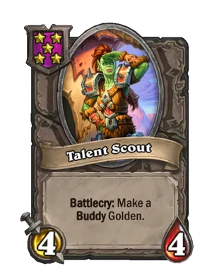 Talent Scout card