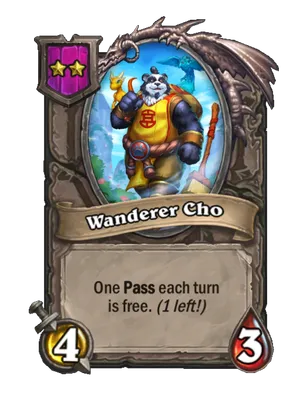 Wanderer Cho card