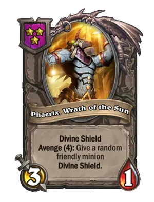 Phaerix, Wrath of the Sun card render