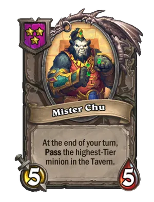 Mister Chu card