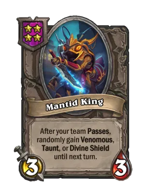 Mantid King card
