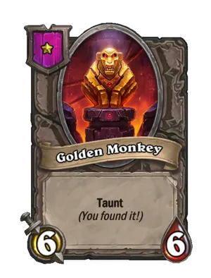 Golden Monkey card render