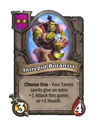 Intrepid Botanist card