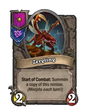 Zergling card