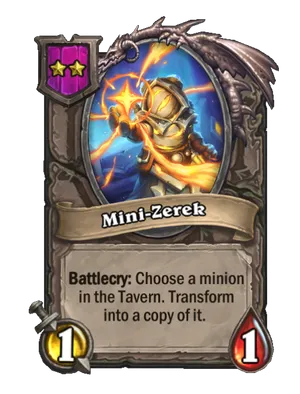 Mini-Zerek card