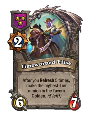 Timewarped Elise card