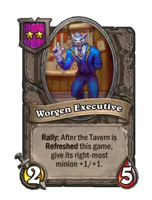 Worgen Executive card