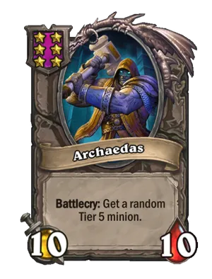 Archaedas card