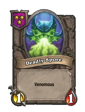 Deadly Spore card