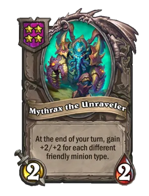Mythrax the Unraveler card render