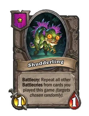 Shudderling card