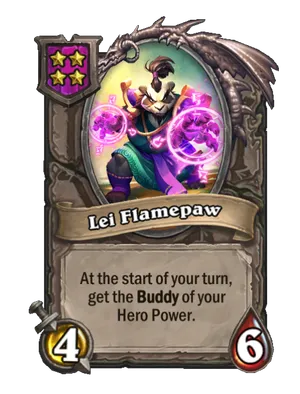 Lei Flamepaw card