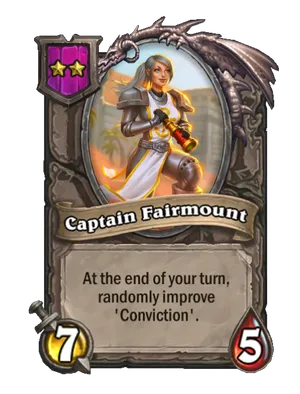 Captain Fairmount card