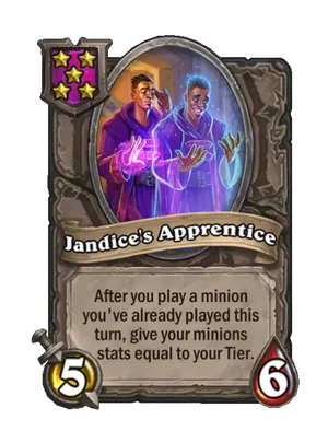 Jandice's Apprentice card