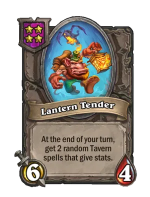Lantern Tender card