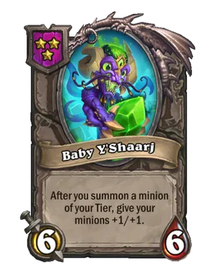Baby Y'Shaarj card