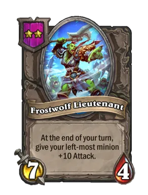 Frostwolf Lieutenant card